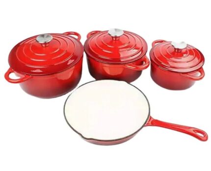 7 PC Cast Iron Cookware Set